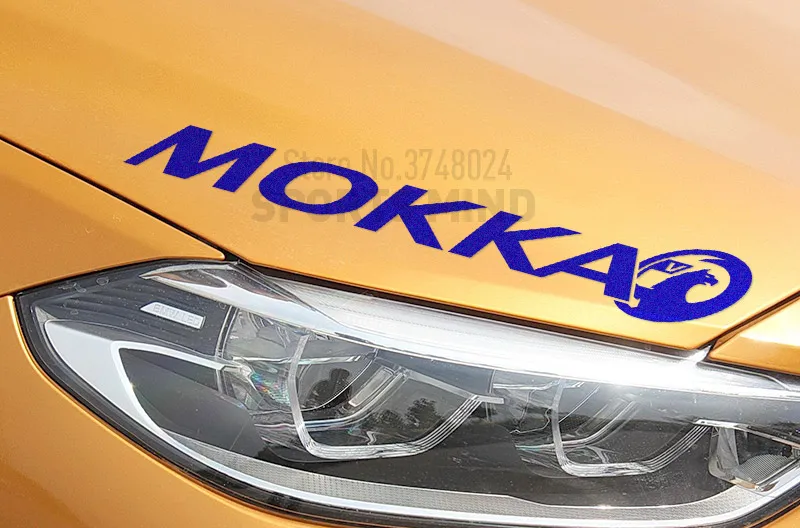 1 Pair Vinyl Car Styling For Opel Mokka X Vauxhall Mokka Opc Accessories Car Stickers Decals Automobiles