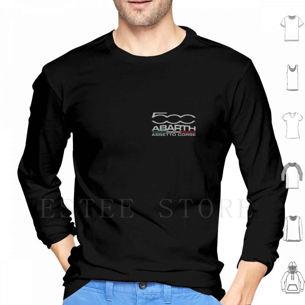 500 Felpe Con Cappuccio Abarth Assetto Corsa Abarth Fiat 500 595 695 Track Day Rally Motorsport Racing 124 Spider Gt Scorpion