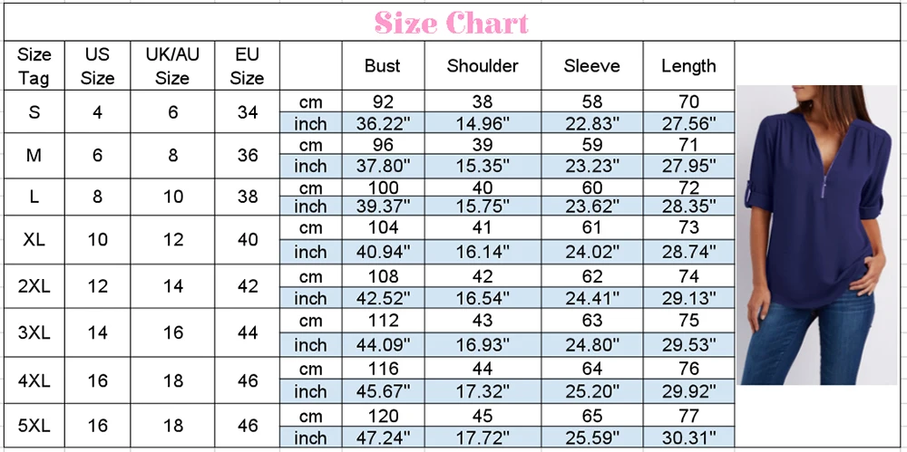 Best Quality Women'S Blouses & Shirts Summer Women Chiffon Blouse 5XL ...