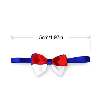 

28Pcs Christmas Small Puppies Collar Attachment Bow Ties Cat Dog Bowties Charms for Christmas Festival Ties Pet Grooming