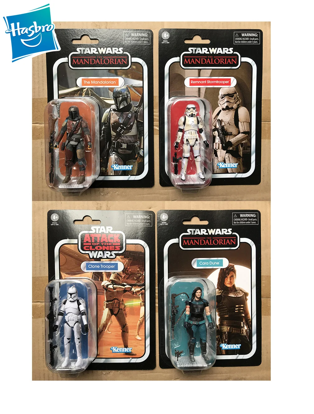 10 см Hasbro star wars Mandalorian Cara Clone trooper Imperial Remnant аниме экшн и игрушки фигурки модель для
