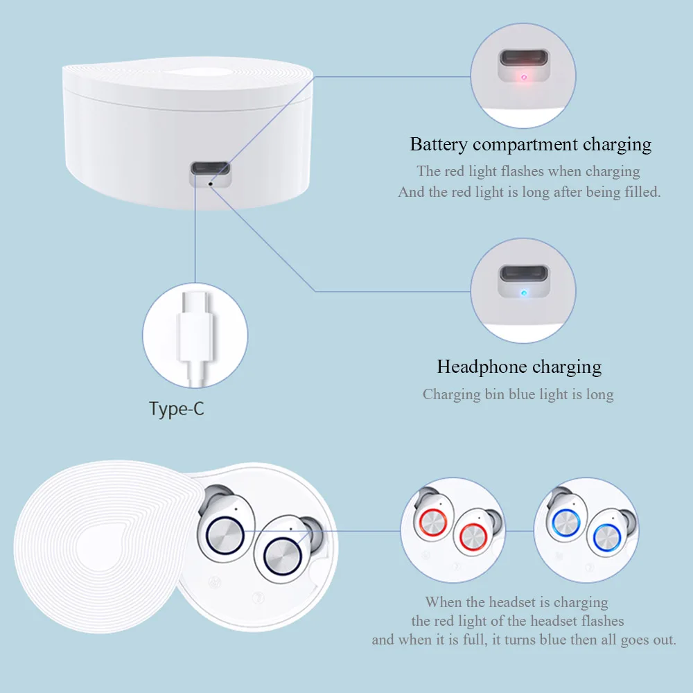 TWS TW70 Bluetooth наушники 5 0 настоящие беспроводные стерео Спортивная гарнитура