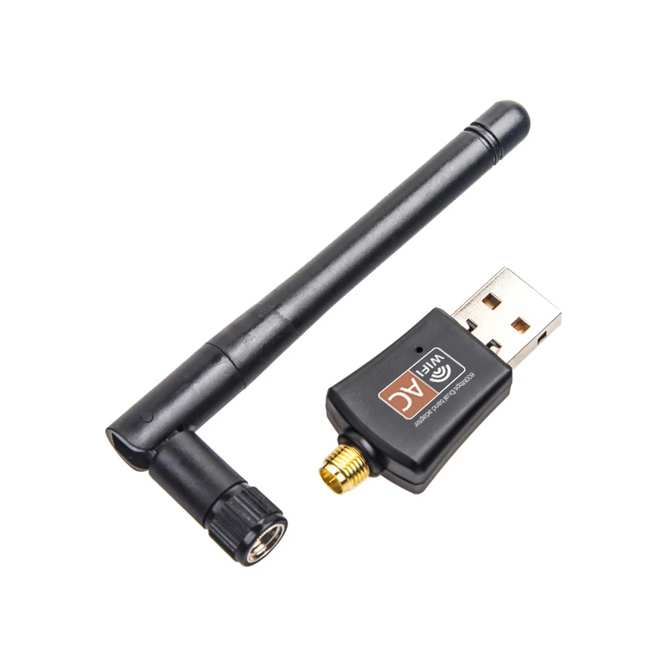 600 м беспроводной USB WiFi адаптер Сетевая карта Wifi приемник 2 4G/5G двухдиапазонные