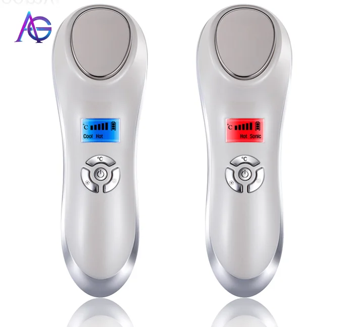  Cold and hot induction beauty instrument highly efficient facial lifting for all kinds of face