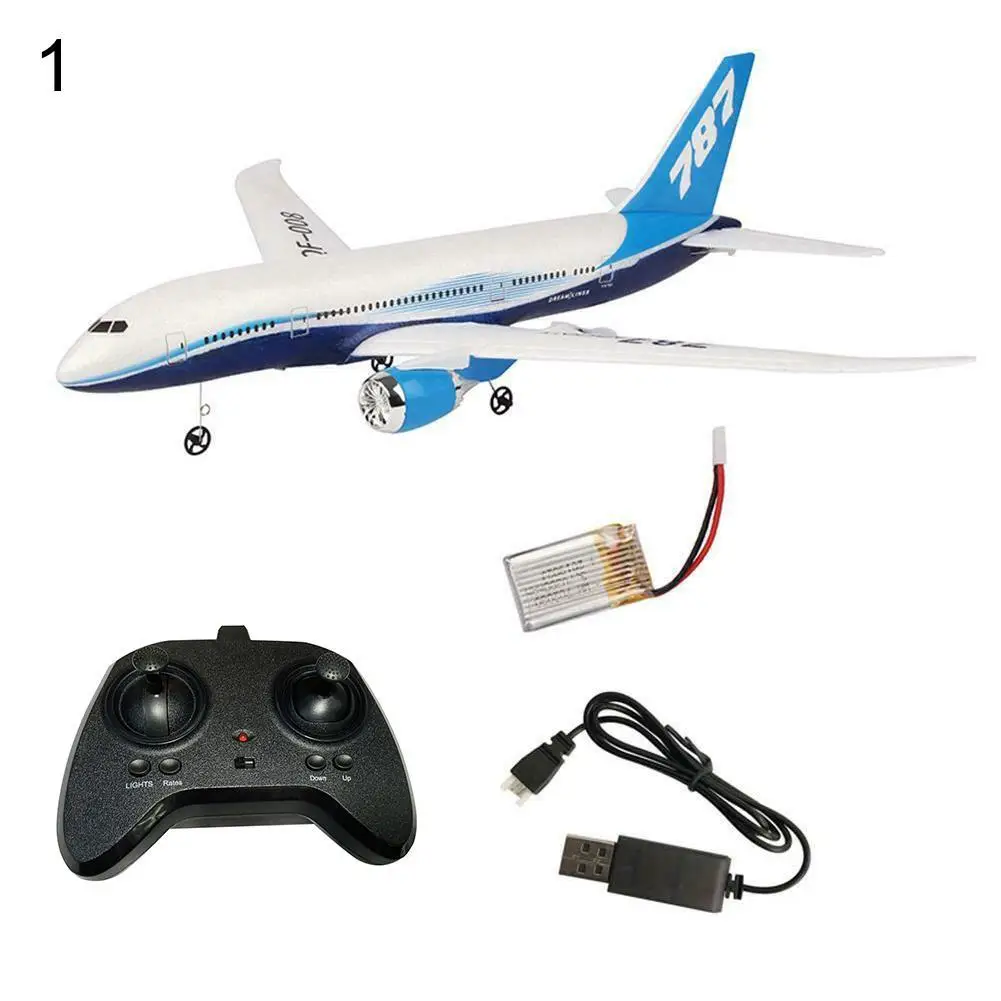 Jinyi Avião de controle remoto, 2,4 G, 2 canais, EPP Glider RC kit de  avião, controle remoto faça-você-mesmo, ótimo presente de brinquedo para
