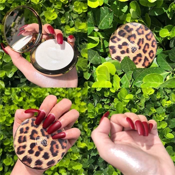 

Makeup Shimmer Glitter Highlighter Palette Iluminador Contour Face PowderCosmetic Pressed Powder Bronzer Brighten Skin Maquiagem