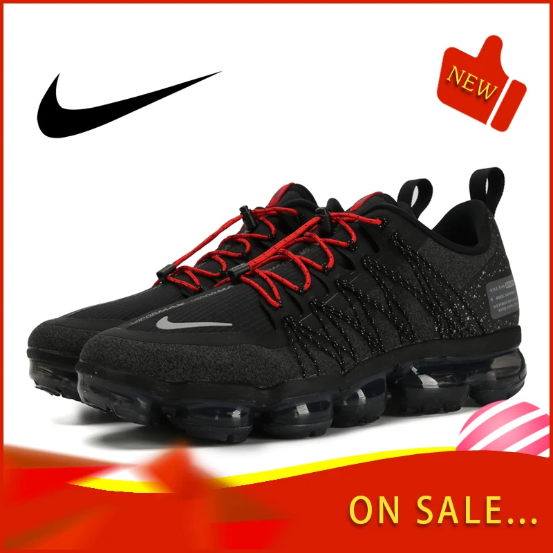 Дешево Оригинальные подлинные мужские кроссовки для бега Nike Air Vapormax, модные классические кроссовки для спорта на открытом воздухе, дышащие AQ8810 003