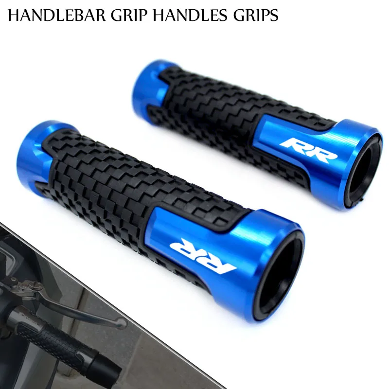 

For BMW S1000RR S 1000RR S 1000 RR 7/8''22MM Motorcycle CNC Accessories Anti-Skid Handle Grip Handlebar Grips LOGO RR