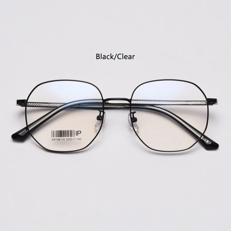 black clear Для мужчин и женщин, для отдыха, квадратные оптические очки, оправа, синий светильник, фильтр, компьютерные очки, анти радиационные очки для сцены, оправы - Цвет оправы: black clear