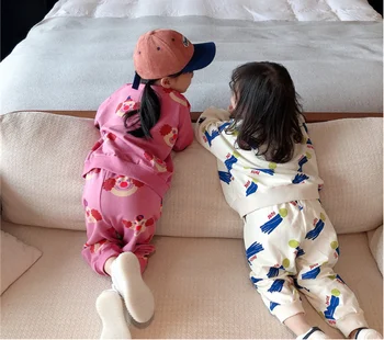 

Kids Clothes 2020 Spring Girls Boys Clothing sets Joker Sweatshirts Pants 2pcs Suits Toddler Children Casual Tracksuits Szie 8