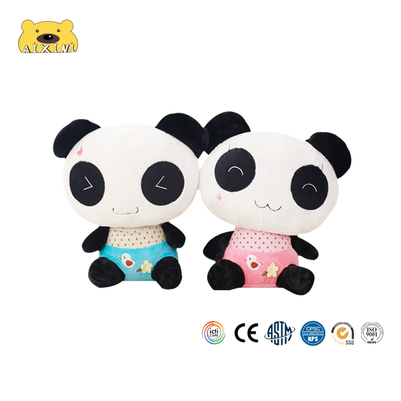 1 шт. Детские Kawaii панда плюшевые подарок на день рождения игрушка реалистичные животные игрушки для детей девочка мальчик влюбленные Ребенок Взрослый Мягкая кукла