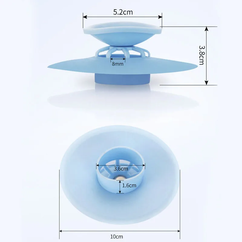 Kitchen Mesh Sink Strainer Silicone Drain Hair Catcher Bathroom Shower Drainer Cover Sink Sewer Hair Filter Kitchen Accessories