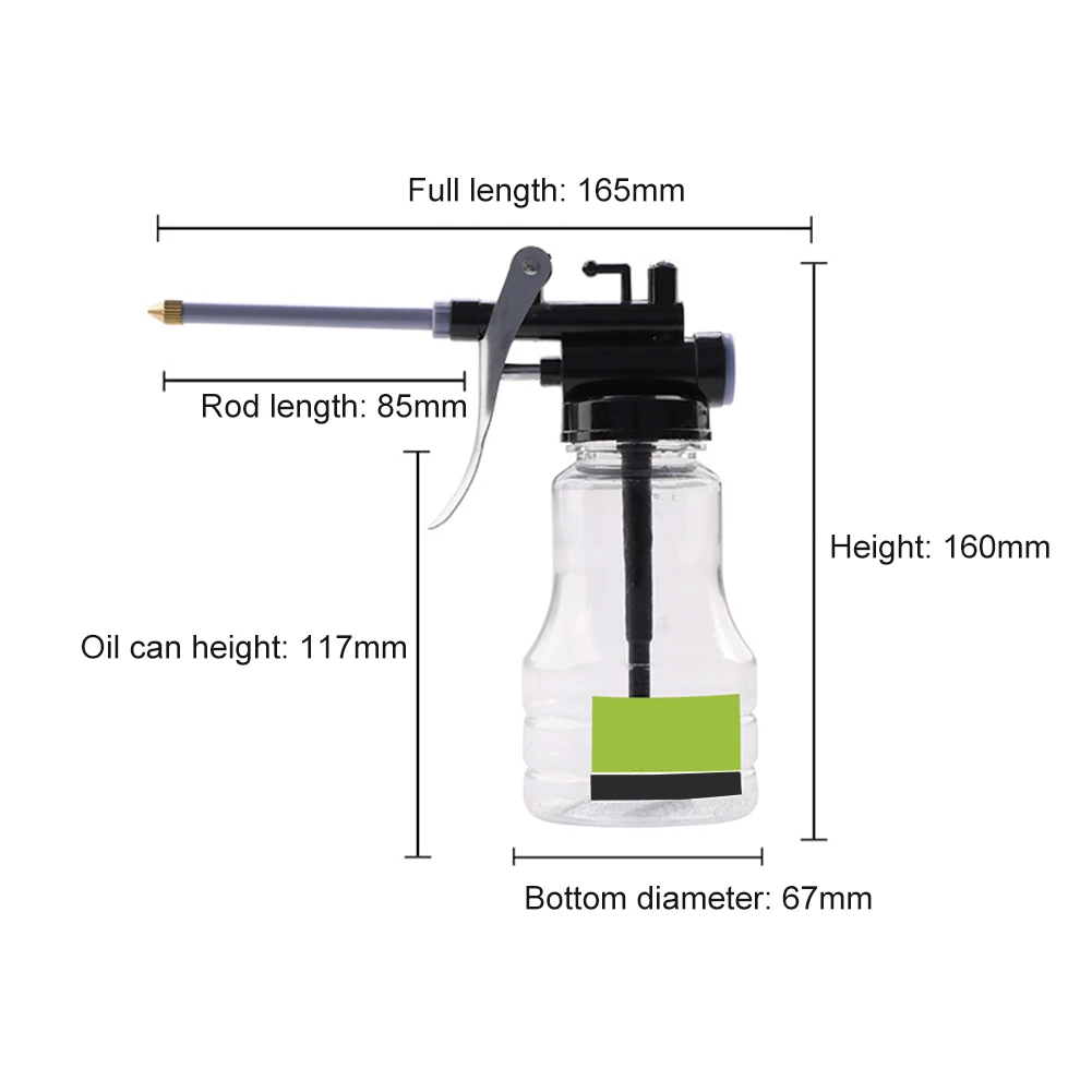 Масляный пистолет масляный насос прозрачный шланг высокого давления инжектор