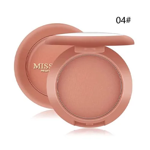 4 Miss Rose 12 цветов Румяна Матовые макияж румяна Контур Палитра Водонепроницаемый натуральный Осветляющий косметика - Цвет: 4