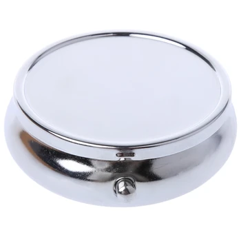 

1PC Pillbox Medicine Container Key Chain Tablet Storage Case Key Ring Pill