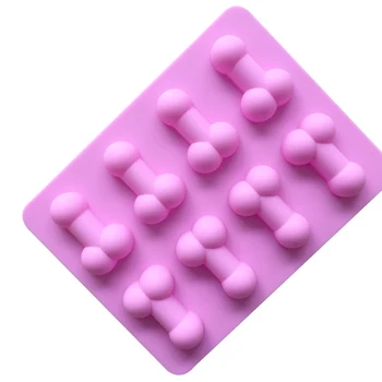 

Birthday Cake High Temperature Resistant Cake Silicone Chocolate Model Ice Tray Model Hen Party Supplies Funny Cake Maked Tool