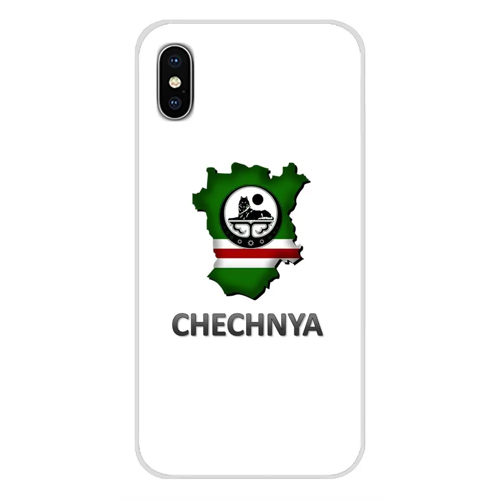 images 11 Аксессуары чехол для Apple IPhone X XR XS MAX 4 4s 5 5S 5C SE 6 6S 7 8 Plus ipod touch 5 6 I Am из чеченского волка Национальный флаг - Цвет: images 11