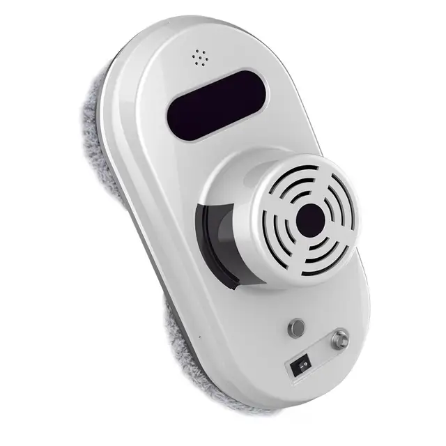 Phoreal Robot Vacuum Cleaner Window Washer Remote Control Anti-Falling Electric Glass Window Cleaner Robot white