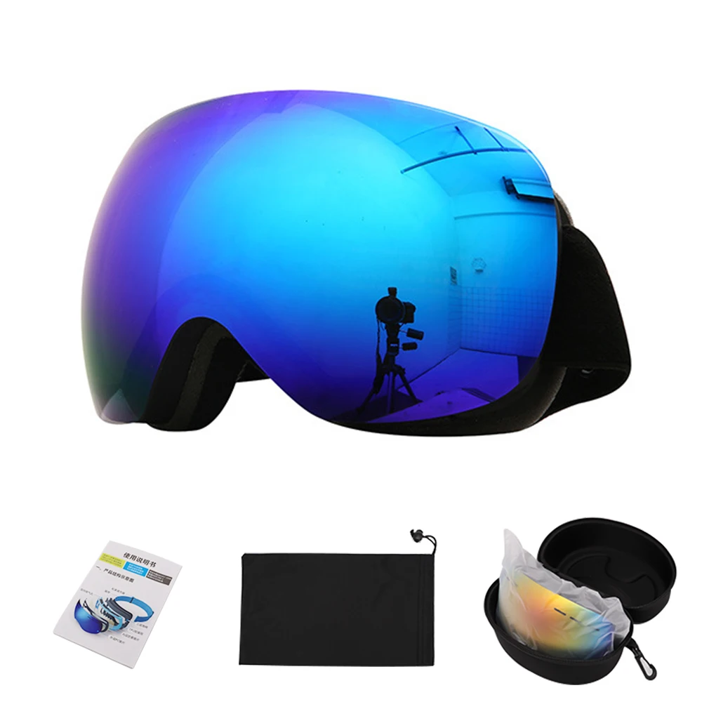 2020 лыжные очки для сноуборда женщин и мужчин маска UV400 защита от тумана снежные |
