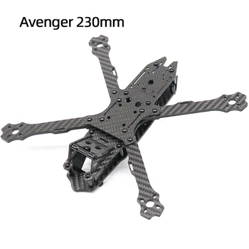 

TCMMRC 5 Inch Drone Frame Avenger Pro 230 Wheelbase 230mm 4mm Arm Carbon Fiber for RC Racing FPV Drone Frame Kit