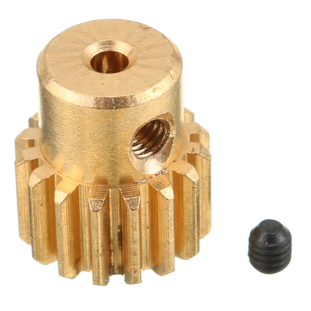 SG 1603 1604 UDIRC 1601 RC Car Spare Copper Motor Gear 16T 0.6M 1603-036 Vehicles Model Parts