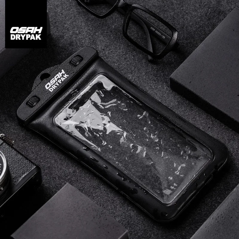 

Osah Swimming Hot Springs Apple Halter Waterproof Cellphone Bag Touch Screen Universal Style Diving Cover