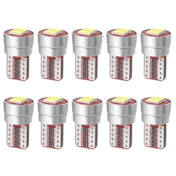 

10PCS Car Styling Car Auto LED T10 Canbus 194 W5W 2 SMD 5630 LED Light Bulb No Error LED Light Parking T10 LED Car Side Light