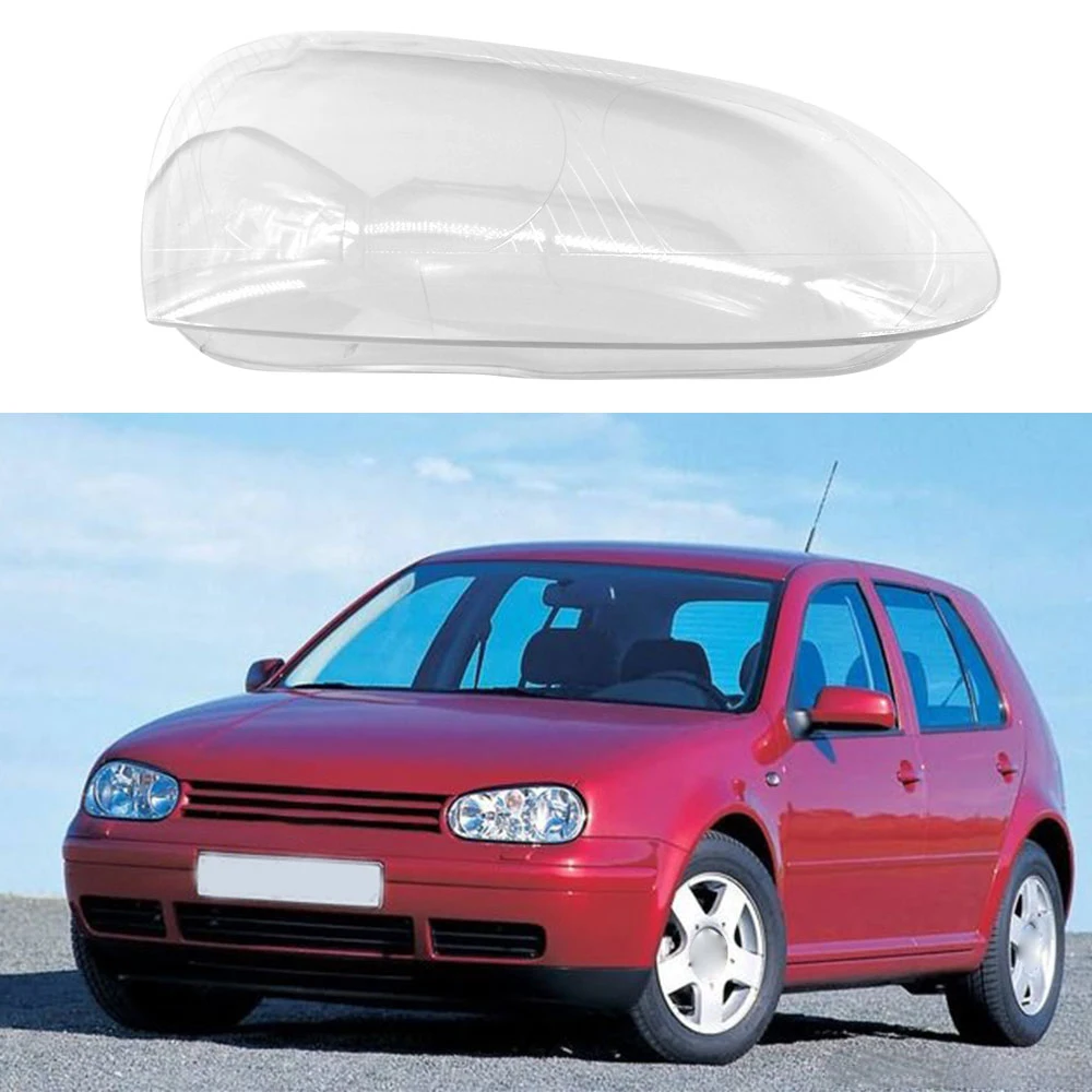 Автомобильная прозрачная правая/левая фара для Golf 5 MK5 Jetta 2005-2009 Авто линза передней фары оболочка крышка лампы в сборе - Цвет: left
