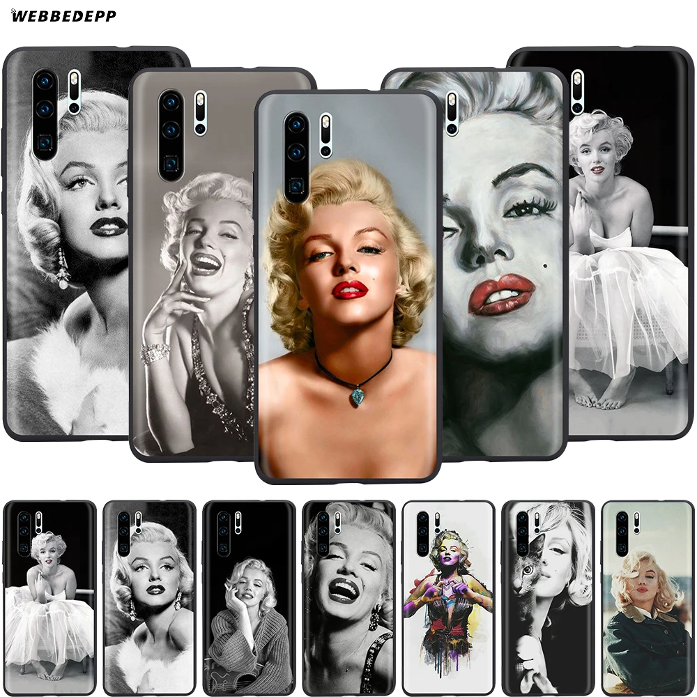 Webbedepp Мэрилин Монро Чехол для Huawei P8 P9 P10 P20 P30 Lite Pro P Smart Z 2019 Mini|Бамперы| |