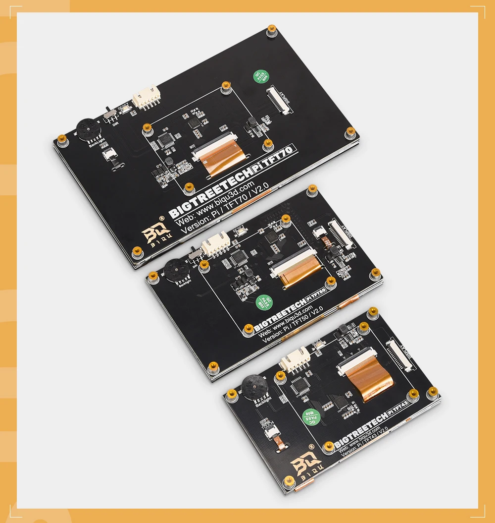 Емкостный сенсорный экран BIGTREETECH BTT PITFT43 PITFT50 PI TFT70 ...