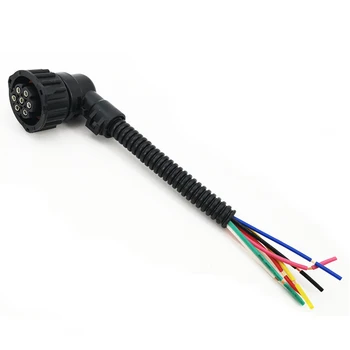 

10Pcs 7 Pin Connector Wire For Volvo FH Heavy Truck For Mercedes-benz Actros Tail Light Assembly Car Plug