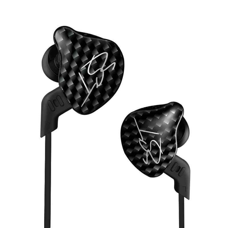OPA Original KZ ZST BA DD In Ear Earphone Hybrid Headset HIFI Bass Noise Cancelling Earbuds With Mic Replaced Cable ZSN