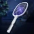Handheld Home Electric Fly Mosquito Swatter Racket Bug Racket Insects Killer Home Garden Pest Bug Anti Mosquito Fly Trap Lamp