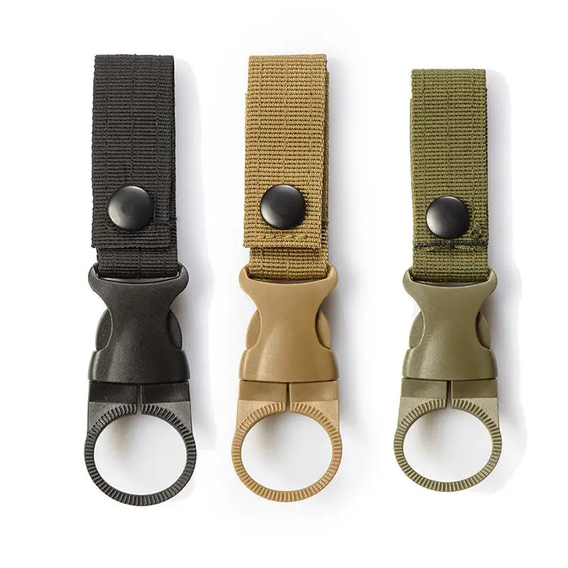

1Piece Plastic EDC Clip Cycling Water Bottle Holder Hook Hiking Carabiner Camping Convenient Water Bottle Clip Key Chain