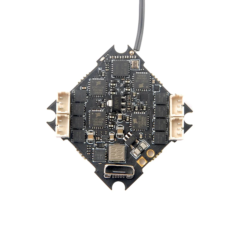 JMT T100 DIY Крытый FPV гоночный Дрон комплект 2,5 дюймов 100 мм Колесная база полный комплект с FPV часы Flysky пульт дистанционного управления