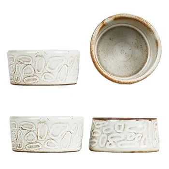 

2pcs/Lot Tea Cups Multi Ceramic Dip Bowl Set Dipping Sauce Bowls Dish