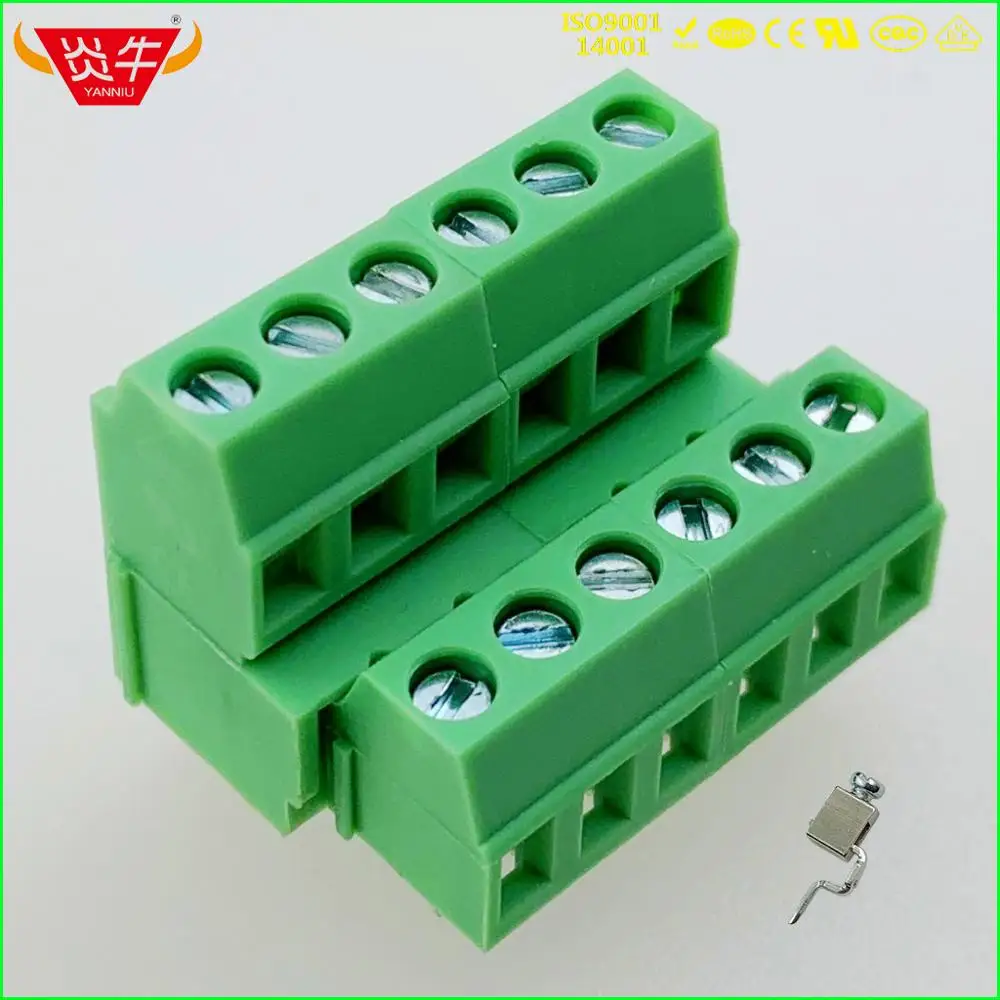 KF128A 3,81 2P 3P PCB универсальные Винтовые клеммные блоки KF128HL DG381A 3,81 мм 2PIN 3PIN MKKDS 1/2-3,81-1708026 PHOENIX DEGSON