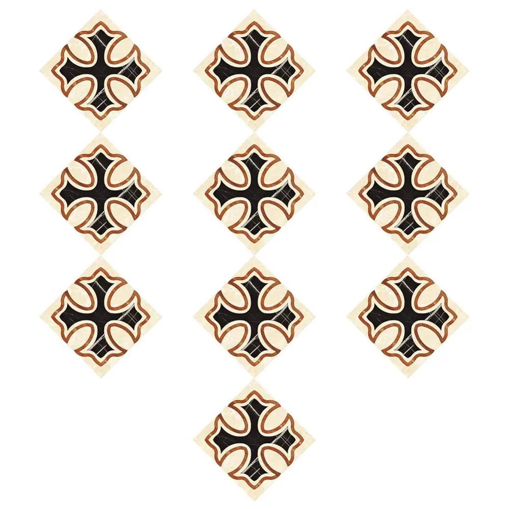 10pcs 10x10cm Fayans Наклейка на стену плитка самоклеющаяся домашняя Водонепроницаемая напольная наклейка s ванная комната гостиная пол красота шов Декор - Цвет: 10pcs 10x10cm