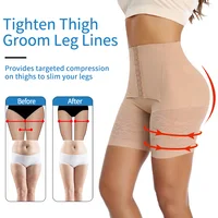 WoHigh Waist Butt Lifter Tummy Control Panties Belly Slimming Panty Shapers Cincher Underwear Boyshort