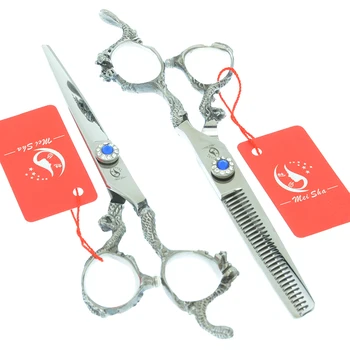 

Meisha 6 inch Professional Hairdressing Scissors Barber Shears Japan Steel Hair Salon Cutting Scissors Thinning Razor A0097A