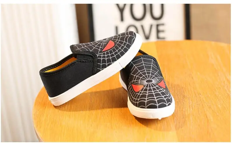 Sapatas dos miudos Para Meninas Sapatos de Lona crianchas Meninos кроссовки Primavera Outono детская обувь из тканого материала