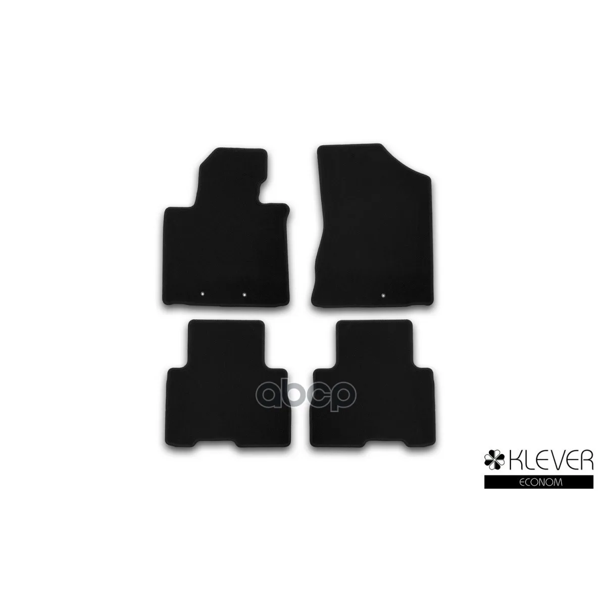 Коврики В Салон Klever Econom Kia Sorento Акпп 2012-, Внед., 4 Шт.(Текстиль) Klever арт. KVR01254701200k