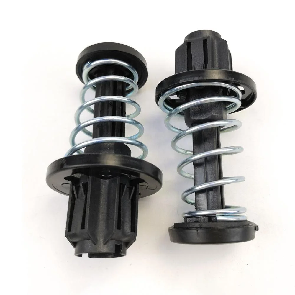 Mercedes Hood Spring Bracket - 2 PC ABS+Alloy Replacement For W204 W212 S212 OEM #A2048800127