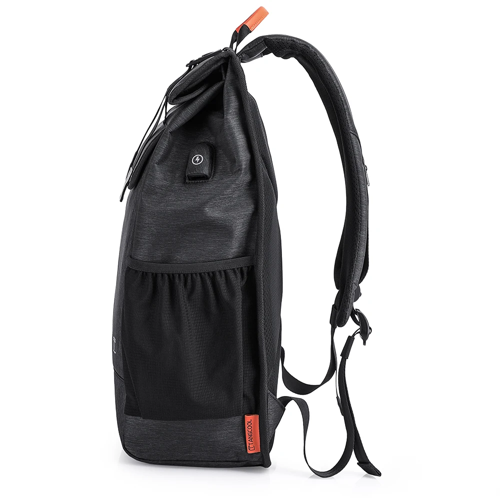 Tangcool бренд Мужская мода 15," рюкзак для ноутбука женский водонепроницаемый туристический багажный бизнес рюкзак usb зарядный порт S порт сумка
