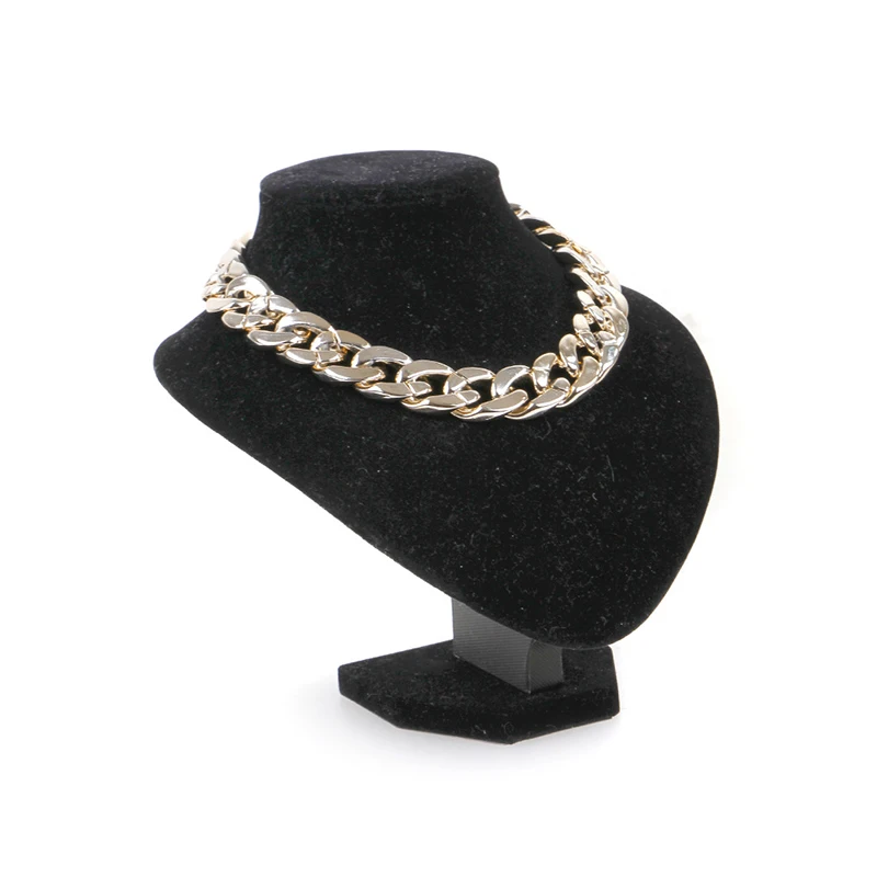 Fashion Pet Dog Necklace Collars Thick Gold Chain Plated Plastic Identified Safety Puppy Dogs Pet Supplies Home Kittens Necklece