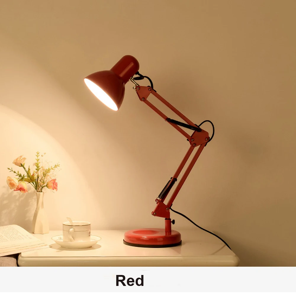 Touch Sensor Folding Lamp 7W LED Eye Protection Table Lamp Dimmable Students Training Reading Table Lamp