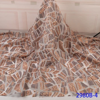 

Brocade Jacquard Lace Fabric Brocade Fabric 5Yards Matching Blouse Embroidered French Lace Fabric For Party Wedding