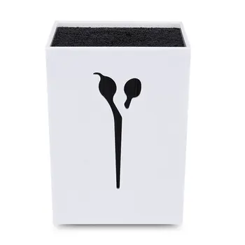 

4 colors Professional Hairdressing Scissors Holder Stand Case Salon Hairdresser Scissors Storage Box Hair Clips Comb Pot Holder