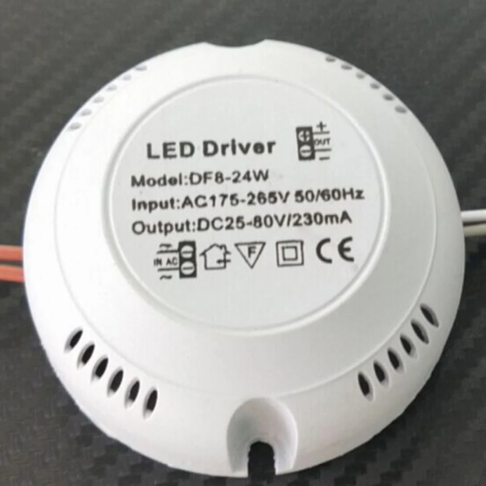 

1 pc 24W 36w LED Driver,ceiling Driver,220v Round Driver Lighting Transform For LED Downlights, Lights
