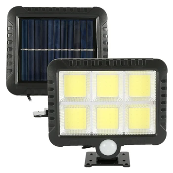 

2019 New COB 120LED Solar Lamp Motion Sensor Waterproof Outdoor Path Night Lighting Support Outdoor Solar Wall Lamp Dropshipping